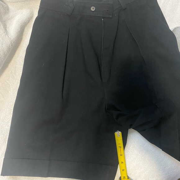 🔥❌‼️SOLD‼️❌ YSL Black Bermuda Dress Shorts 🔥 - Picture 6 of 6
